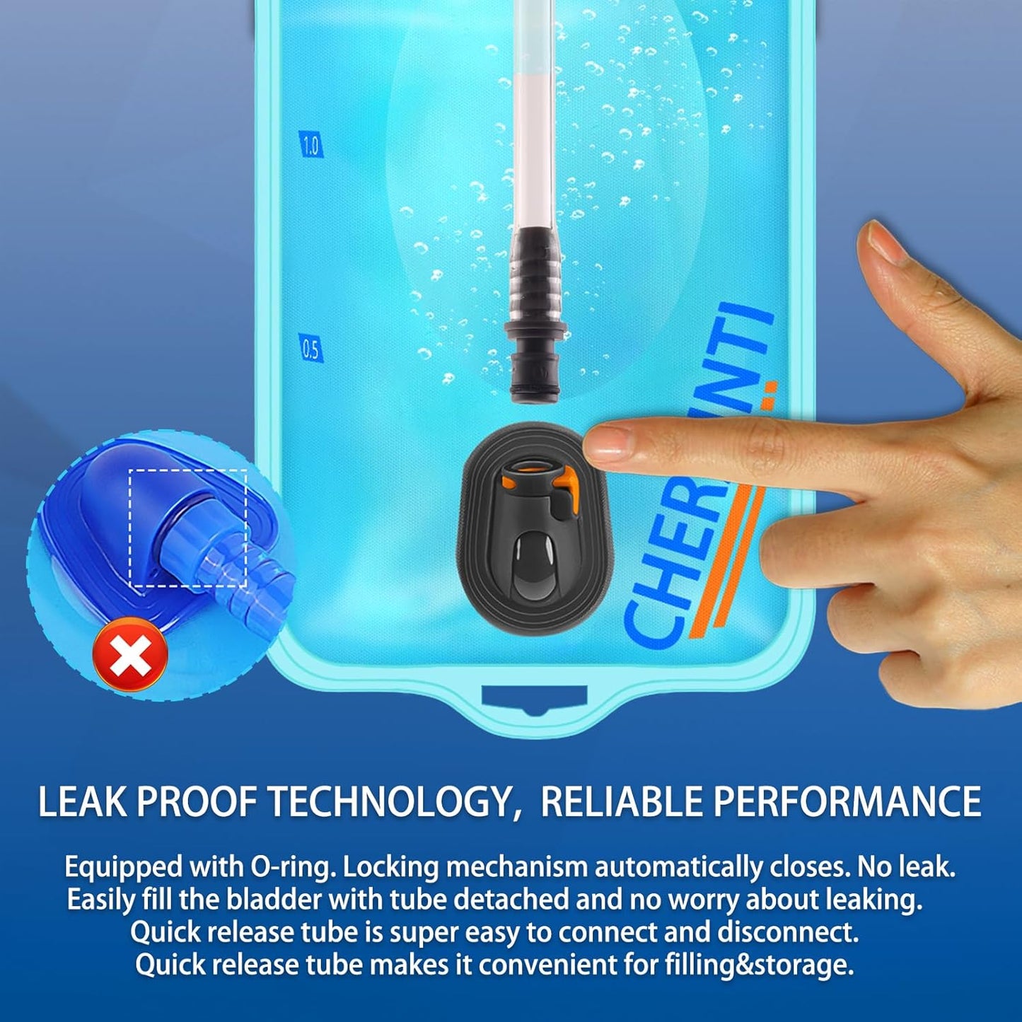 Leak Proof Hydration Bladder (2L)